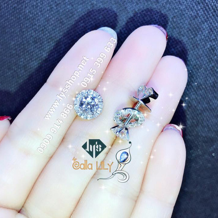 BÔNG HALO VÀNH RỜI 4,5 LY GIA - N.2308