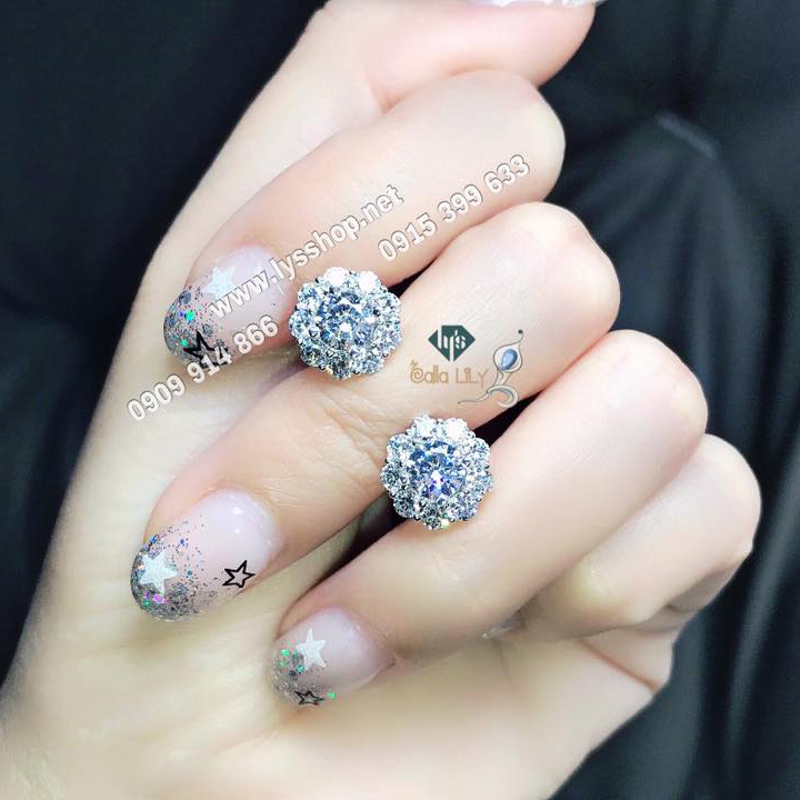 MẪU VỎ BÔNG TAI HOA 9 CÁNH - N.3125