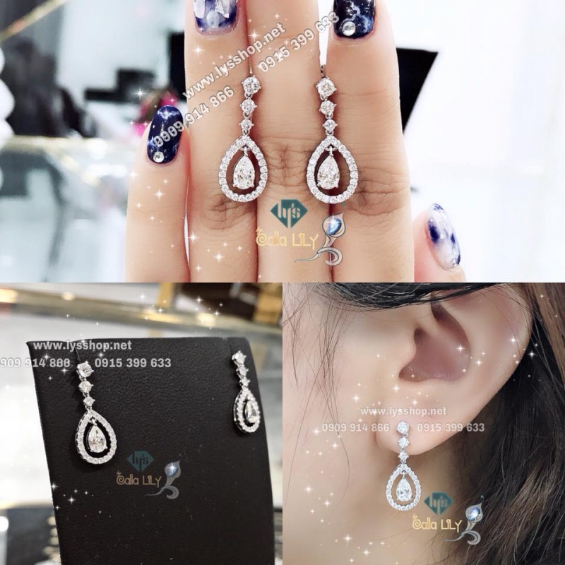 BÔNG TAI KC GIỌT NƯỚC - N.5148