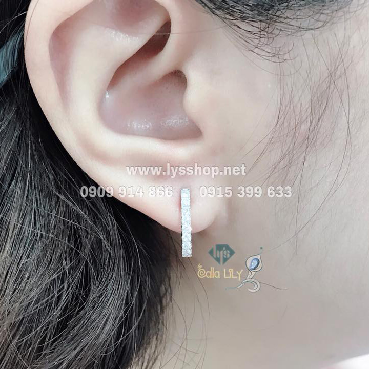 BÔNG TAI CÒNG KIM CƯƠNG