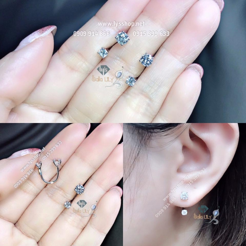 MẪU BÔNG CÒNG 2 VIÊN CHỦ - N.5750