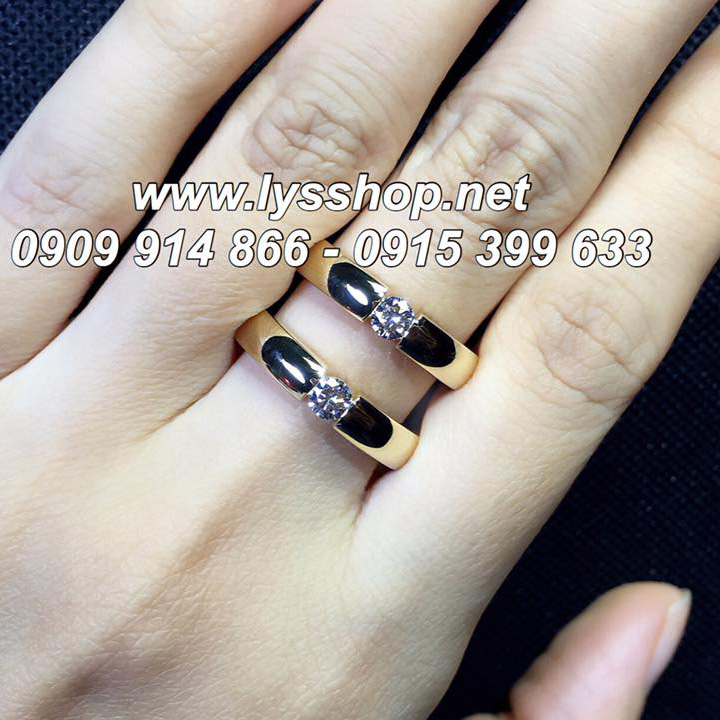 MẪU NHẪN CƯỚI KIM CƯƠNG FORM CỔ ĐIỂN - N.2320