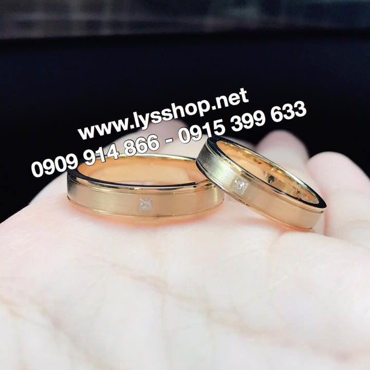 NHẪN CƯỚI KIM CƯƠNG FORM CỔ ĐIỂN - N.2785