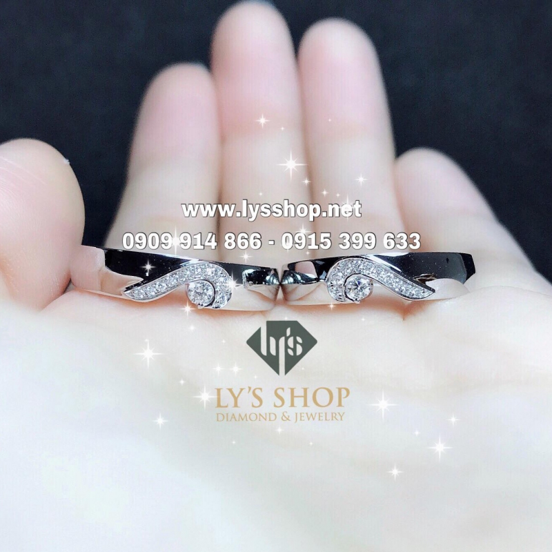 MẪU NHẪN CƯỚI COUPLE HEART - N.4693