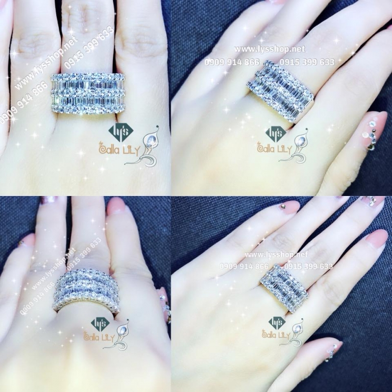 NHẪN BAND HÀNG HỒNG KÔNG - DR10006R