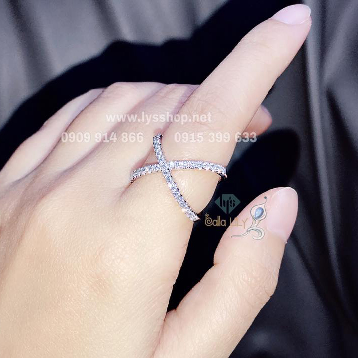NHẪN KC MẪU CRISS CROSS X