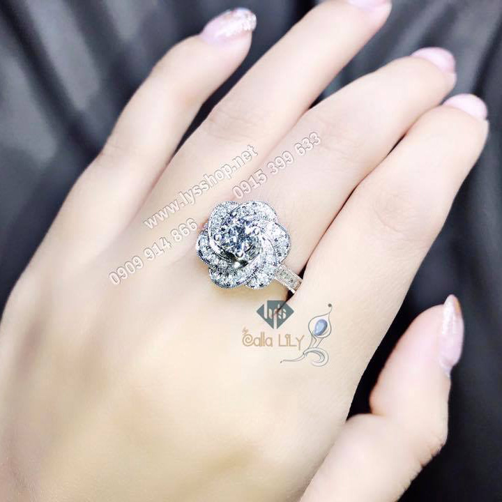 NHẪN 5,4 LY VỎ HOA