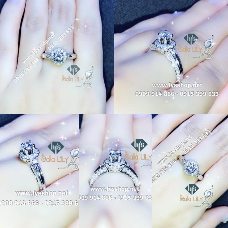 Ổ NHẪN HALO TRÒN - N.2442