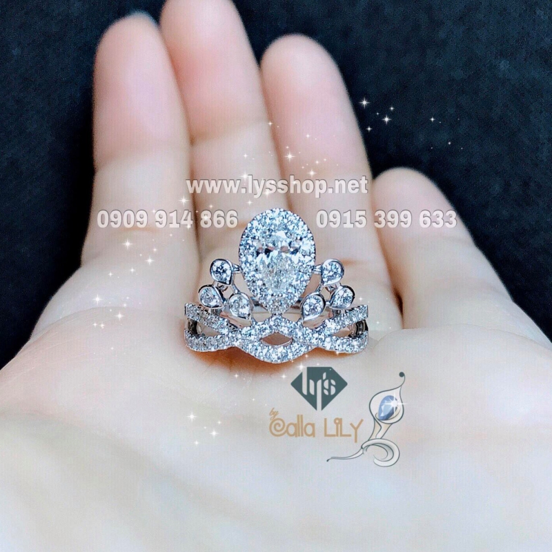 MẪU NHẪN VƯƠNG MIỆN KC GIỌT NƯỚC - N.2516