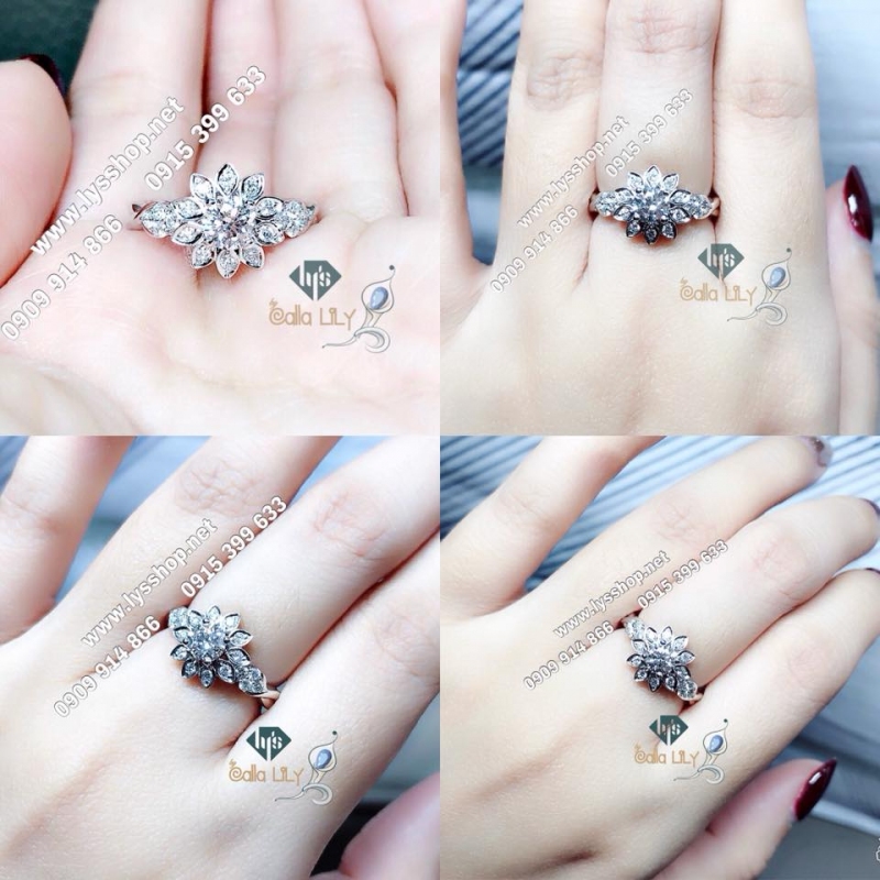 NHẪN KC MẪU HOA NHỌN - N.2938