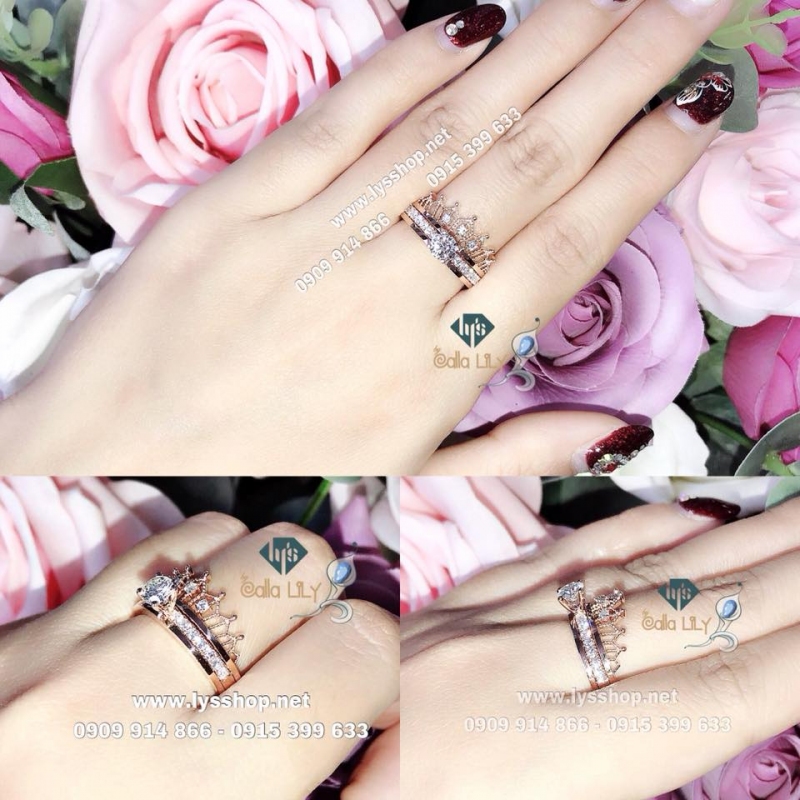 NHẪN KC MẪU VƯƠNG MIỆN 4,5 LY - N.3471
