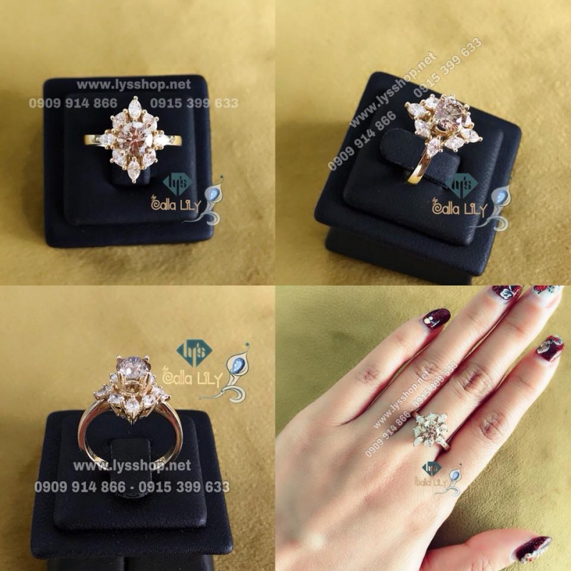 NHẪN KC NÂU 6 LY - N.4531