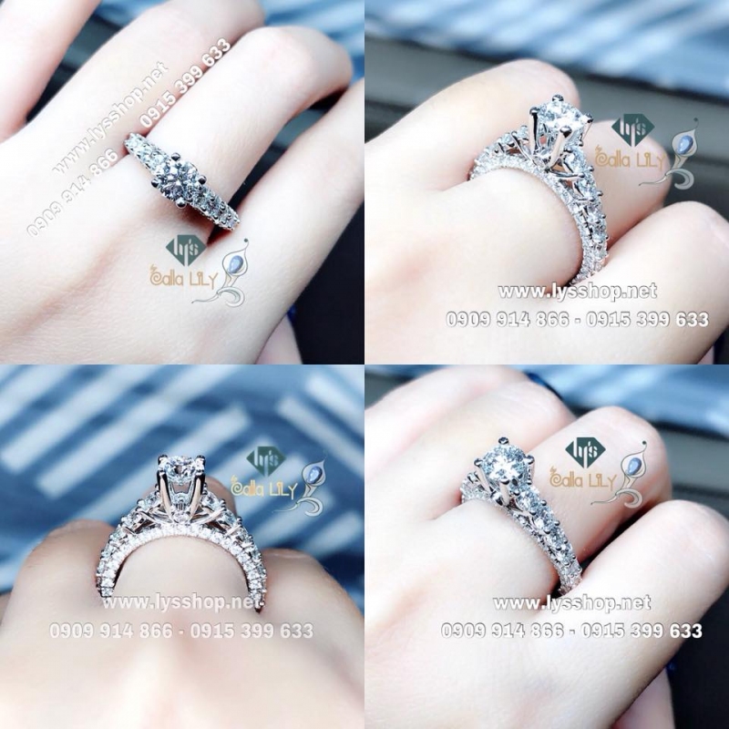 VỎ NHẪN CLASSIC VIÊN CHỦ TỪ 5,4 - 6,5LY