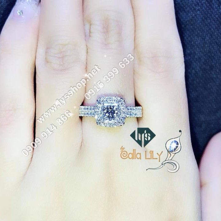 NHẪN KC VUÔNG 5 LY KĐ GIA E VS