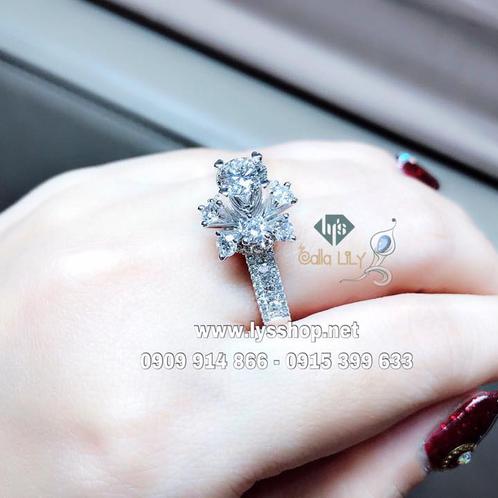 VỎ NHẪN HOA CHÙM 8 CÁNH - N.5242