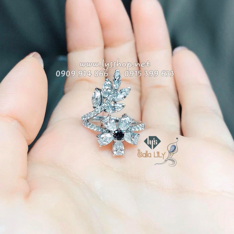 MẪU NHẪN HOA KC MARQUISE & PEAR - N.5090