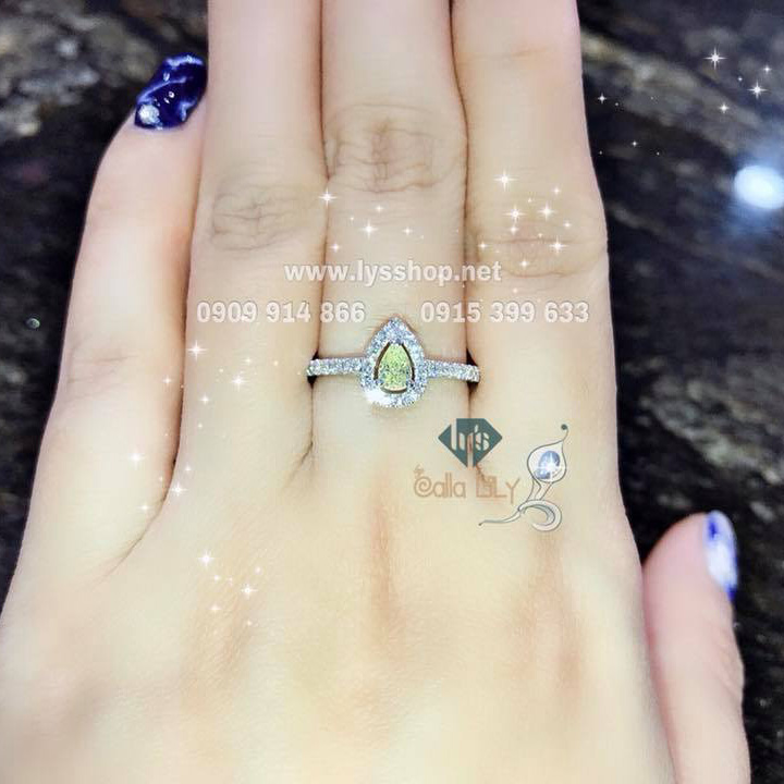NHẪN KC VÀNG GIỌT NƯỚC
