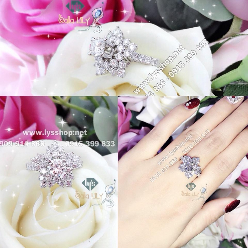 MẪU NHẪN CHÙM NGÔI SAO 5-6 LY - N.5268