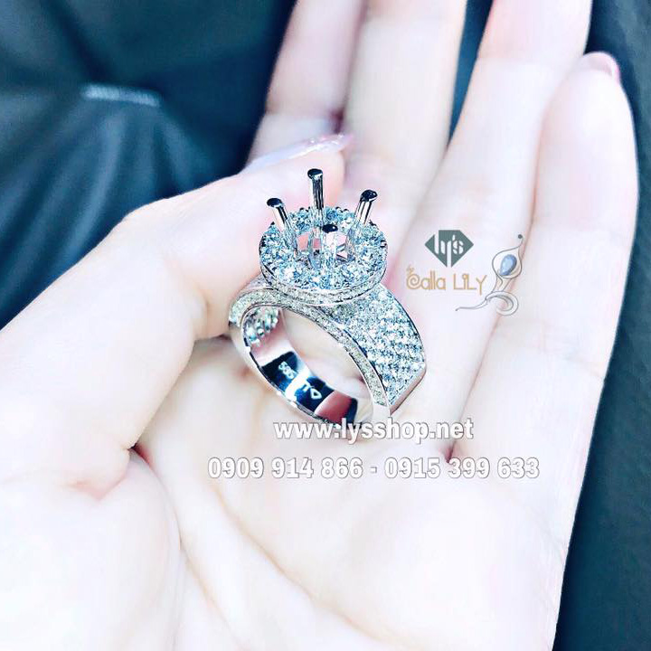 MẪU VỎ NHẪN HALO FORM LỚN - N.5684