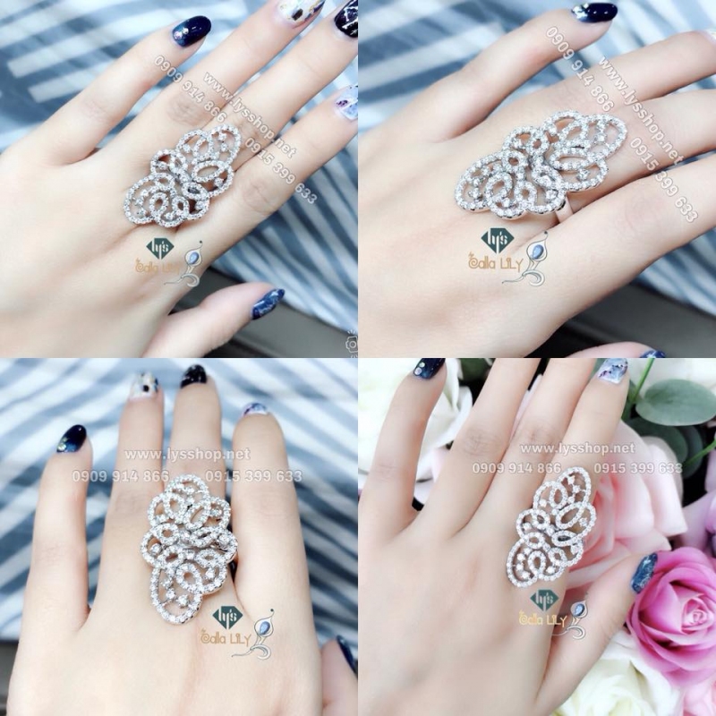 NHẪN KC MẪU HOA DÀI - N.936