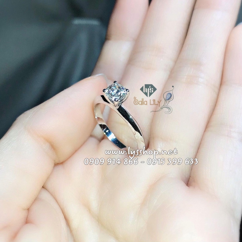 MẪU VỎ NHẪN CLASSIC TRƠN 4 CHẤU - N.588
