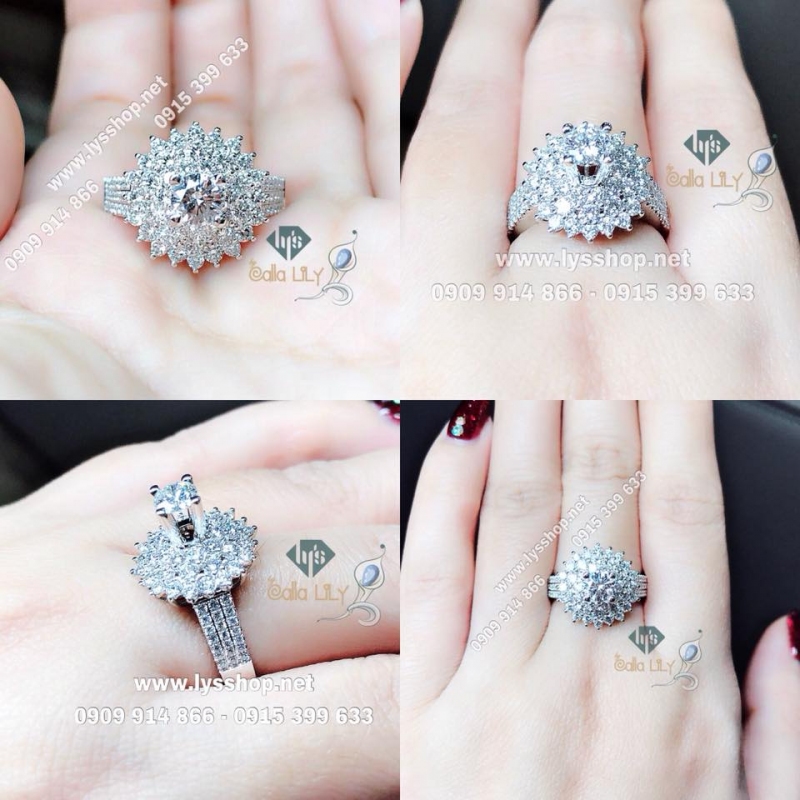 NHẪN CHÙM KC 3 TẦNG - N.5437
