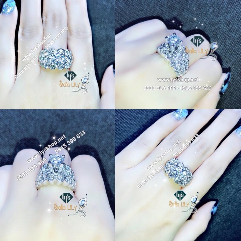 NHẪN KC ĐUÔI CÔNG - N.4975
